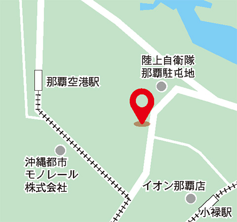 出張個別相談会 那覇会場の地図