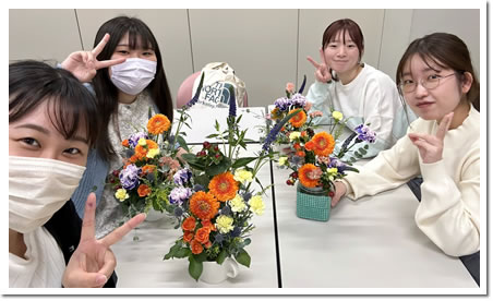フラワーアレンジメントサークル